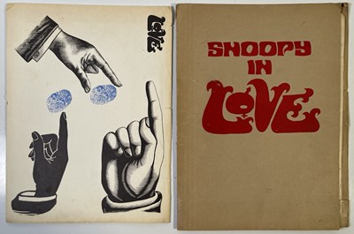Lot 376 - 1960S PSYCHEDELIA - LOVE - COLLECTABLE PUBLICATIONS INC 'SNOOPY IN LOVE'.