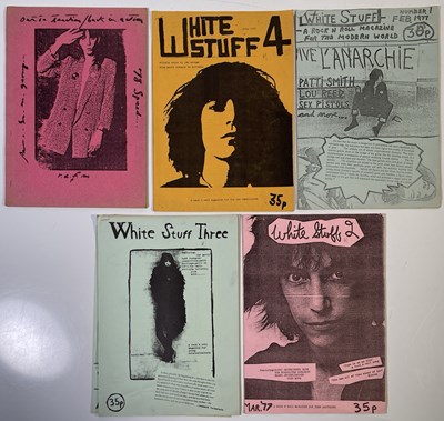 Lot 453 - PUNK INTEREST/PATTI SMITH - COLLECTION OF 'WHITE STUFF' FANZINES.
