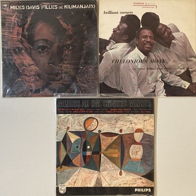 Lot 86 - MINGUS/ MONK/ DAVIS - LP RARITIES