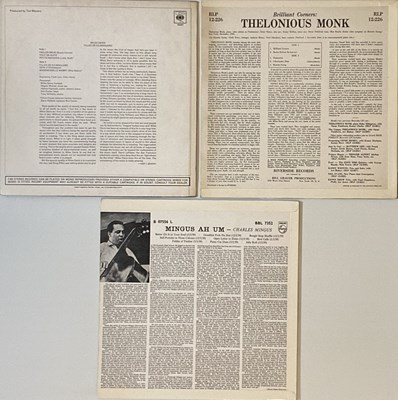 Lot 86 - MINGUS/ MONK/ DAVIS - LP RARITIES