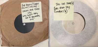 Lot 504 - BOB HENRIT (UNIT 4 + 2) - 7" BUNDLE (INC. ACETATE) INCLUDING UNRELEASED