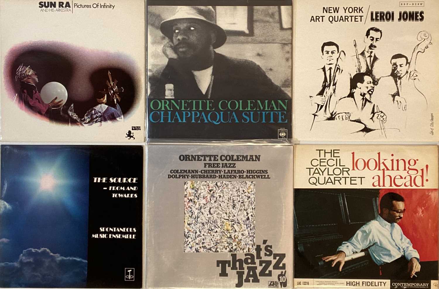 Lot 87 - FREE / AVANT/ CONTEMPORARY - JAZZ LPs