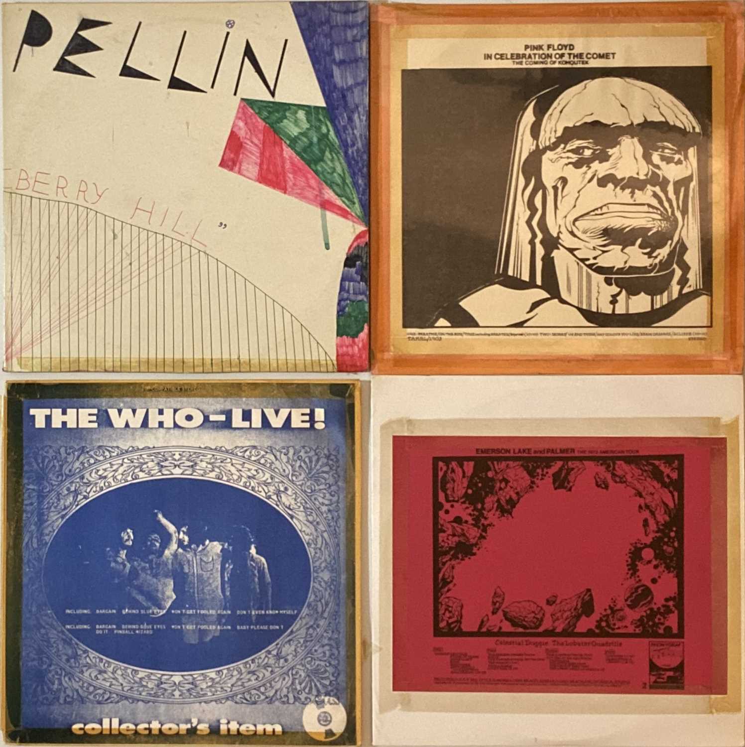 Lot 33 - CLASSIC ROCK/ PROG - PRIVATE LP RARITIES