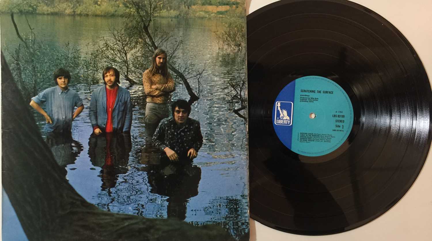 Lot 22 - GROUNDHOGS - SCRATCHING THE SURFACE LP (ORIGINAL UK PRESSING - LIBERTY LBS 83199