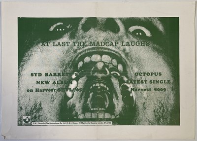 Lot 449 - PINK FLOYD - MADCAP LAUGHS PROMO SHEET.