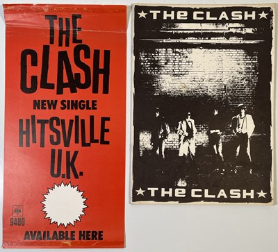 Lot 459 - THE CLASH - PRESS / PROMO BOOK FOR 'SANDINISTA' / HITSVILLE UK POSTER.