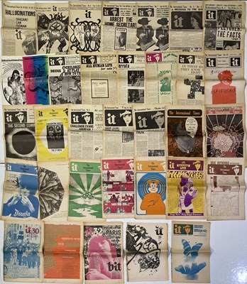 Lot 398 - COUNTER CULTURE - INTERNATIONAL TIMES MAGAZINE ISSUE 1-34.