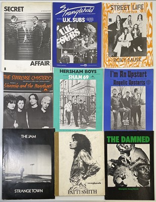 Lot 464 - PUNK - SHEET MUSIC AND SONGBOOKS.