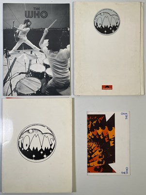 Lot 387 - THE WHO - TOMMY PRESS KITS / MEMORABILIA.