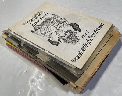 Lot 395 - THE CRAMPS - ZINES / MAGAZINES / MEMORABILIA.