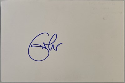 Lot 397 - ERIC CLAPTON - SIGNED CARD.