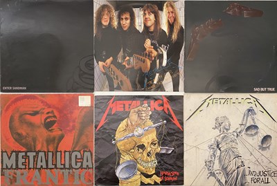 Lot 82 - METALLICA LP COLLECTION