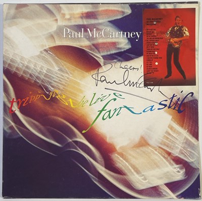 Lot 245 - THE BEATLES - PAUL MCCARTNEY SIGNED LP.