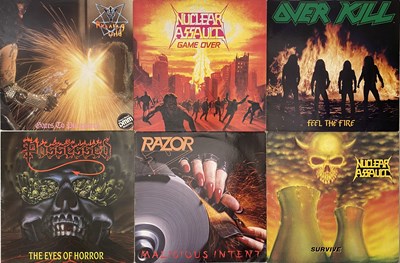 Lot 84 - CLASSIC METAL AND HARD ROCK ARTISTS LP COLLECTION