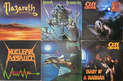 Lot 84 - CLASSIC METAL AND HARD ROCK ARTISTS LP COLLECTION