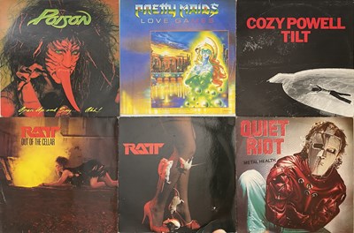 Lot 84 - CLASSIC METAL AND HARD ROCK ARTISTS LP COLLECTION