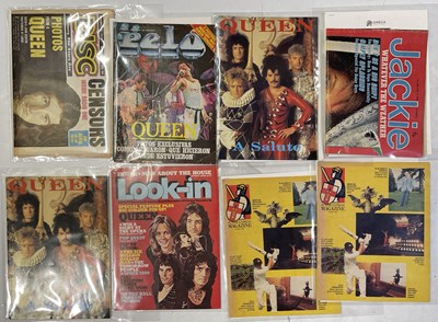 Lot 418 - QUEEN - MAGAZINE COLLECTION OWNED BY JOHN DEACON.