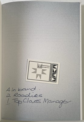 Lot 479 - JOY DIVISION INTEREST - ROB GRETTON '1 TOP CLASS MANAGER' BOOK AND BADGE SET.