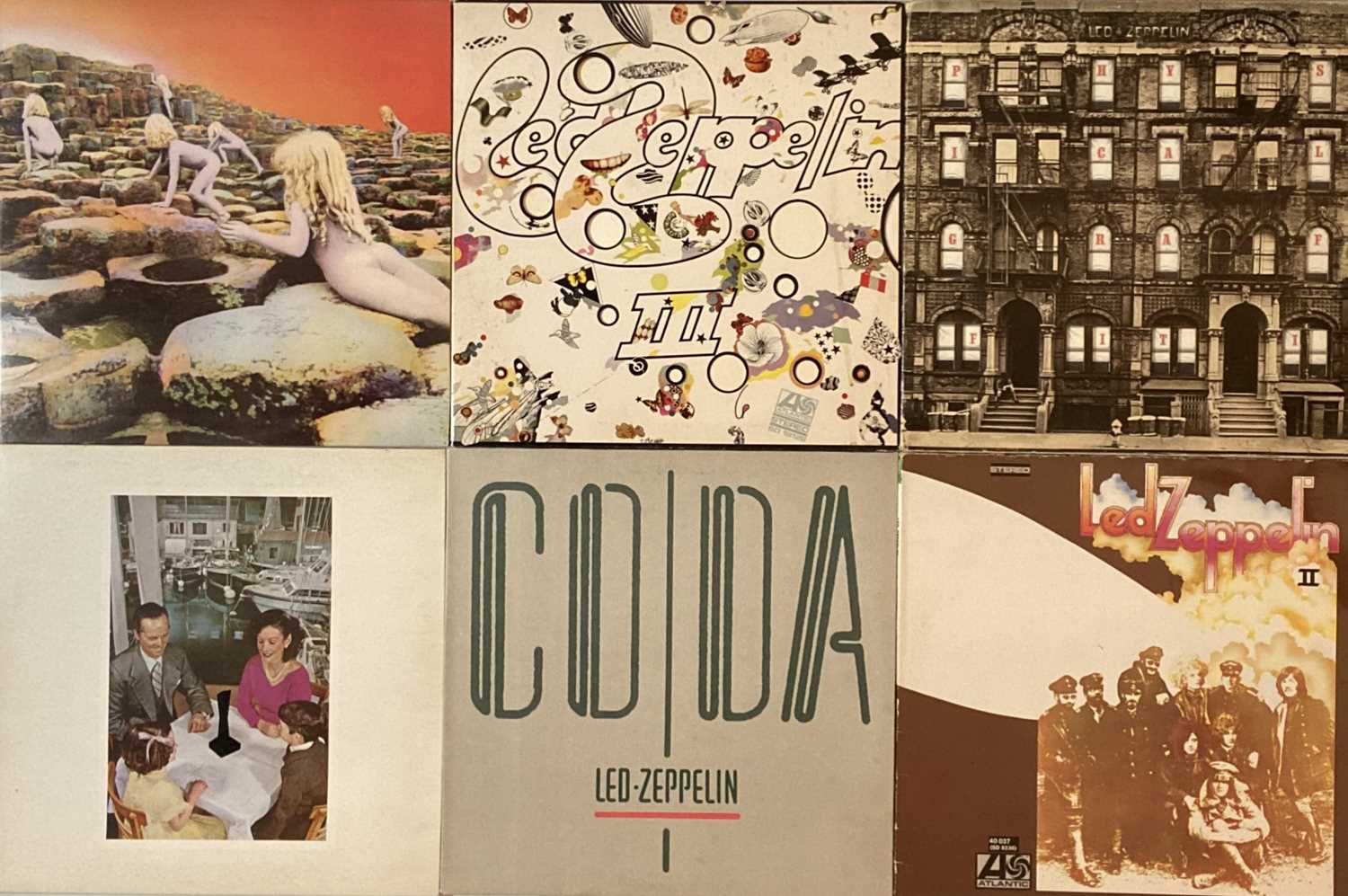 Lot 43 - LED ZEPPELIN - LPs