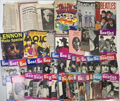 Lot 198 - THE BEATLES - BOOKS AND MEMORABILIA INC BEATLES MONTHLY BOOK #1.