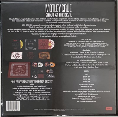 Lot 973 - MOTLEY CRUE - SHOUT AT THE DEVIL BOX SET (050538881288)