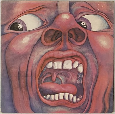 Lot 979 - KING CRIMSON - IN THE COURT OF THE CRIMSON KING LP (ORIGINAL ISLAND - SOLID PINK - ILPS-9111 A2/B2)