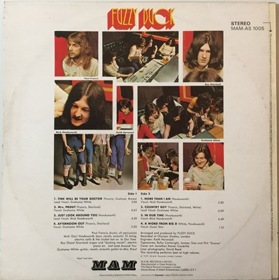 Lot 31 - FUZZY DUCK - FUZZY DUCK LP (ORIGINAL UK PRESSING - MAM-AS 1005)