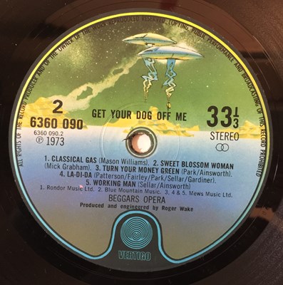 Lot 52 - BEGGARS OPERA - LP RARITIES