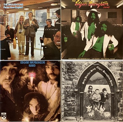 Lot 53 - EDGAR BROUGHTON BAND AND RELATED - LPs