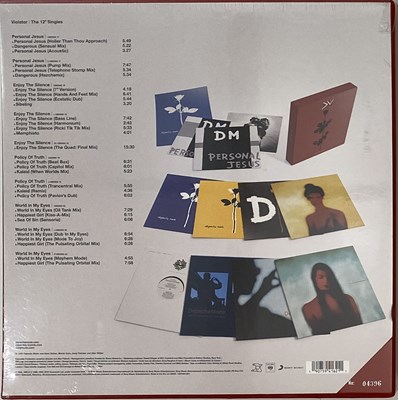 Lot 1093 - DEPECHE MODE - VIOLATOR - THE 12" SINGLES BOX SET (9075941621)