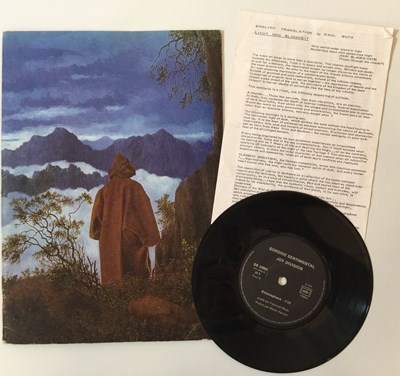 Lot 79 - JOY DIVISION - 'SORDIDE SENTIMENTAL' (ATMOSPHERE 'LICHT UND BLINDHEIT') ORIGINAL COPY (SS 33 002)