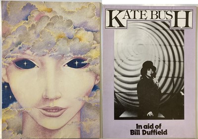 Lot 135 - KATE BUSH PROGRAMMES AND TICKETS.