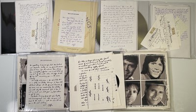 Lot 43 - CLIFF RICHARD - LARGE COLLECTION OF HANDWRITTEN LETTERS FOR USE IN PROGRAMMES.