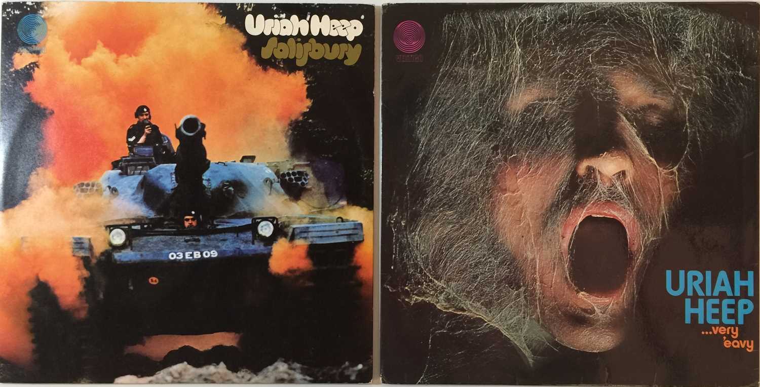 Lot 61 - URIAH HEEP - VERTIGO SWIRL LP RARITIES