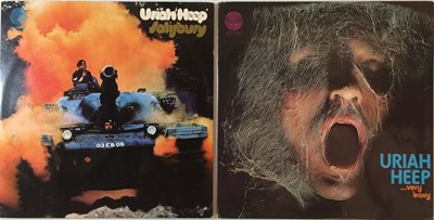 Lot 61 - URIAH HEEP - VERTIGO SWIRL LP RARITIES
