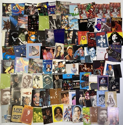 Lot 104 - CONCERT PROGRAMME ARCHIVE - ROCK / POP / SOUL.