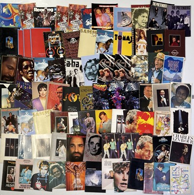Lot 105 - ROCK / POP / SOUL - PROGRAMME COLLECTION.