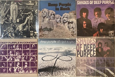 Lot 820 - DEEP PURPLE - LP COLLECTION