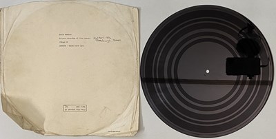 Lot 100 - ELVIS PRESLEY - LIVE IN PITTSBURGH LP ACETATE (1976 RECORDING)