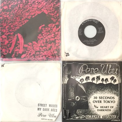 Lot 105 - PERE UBU - 7" RARITIES PACK (INC RARE SLEEVE)