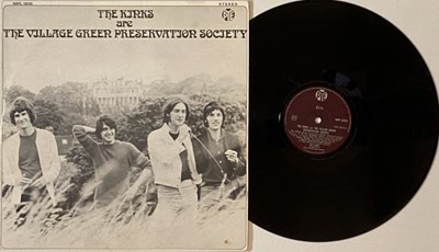 Lot 98 - THE KINKS - ARE THE VILLAGE GREEN PRESERVATION SOCIETY LP (ORIGINAL SWEDISH PRESSING NSPL 18233)