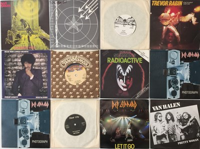 Lot 109 - HEAVY ROCK & METAL - 7" COLLECTION