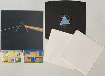 Lot 139 - PINK FLOYD - THE DARK SIDE OF THE MOON LP (UK COMPLETE SOLID TRIANGLE - SHVL 804)