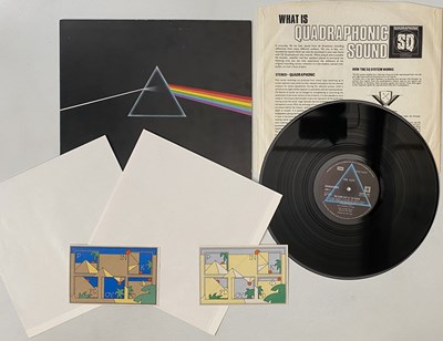 Lot 150 - PINK FLOYD - THE DARK SIDE OF THE MOON LP (UK QUADRAPHONIC - Q4SHVL 804)