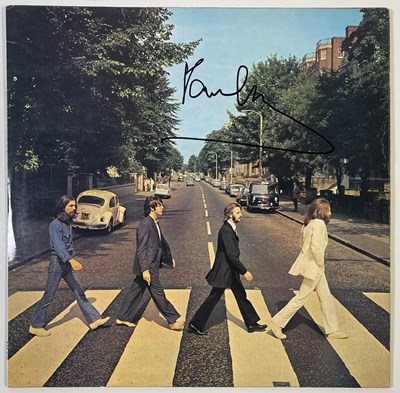 Lot 236 - THE BEATLES - ABBEY ROAD - SIGNED LP.