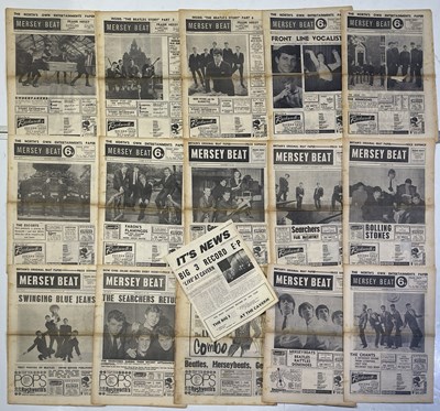 Lot 192 - ORIGINAL ISSUES OF MERSEY BEAT MAGAZINE.