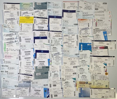 Lot 114 - LARGE COLLECTION OF TICKETS AND STUBS - INDIE / POP ARTISTS.