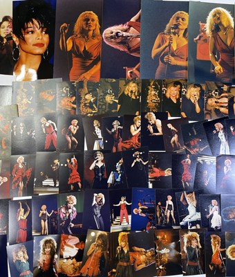 Lot 124 - FEMALE STARS - 1980S PHOTO COLLECTION INC DEBBIE HARRY / BLONDIE / TINA TURNER.