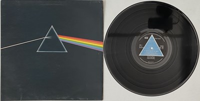 Lot 166 - PINK FLOYD - THE DARK SIDE OF THE MOON LP (UK COMPLETE SOLID TRIANGLE - SHVL 804)