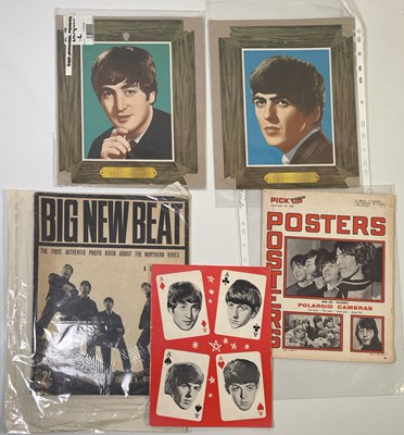 Lot 160 - THE BEATLES - MEMORABILIA INC 'FOUR ACES' PROGRAMME.